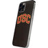 University of Southern California USC Logo Black Distressed iPhone 12 Pro Skin
