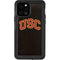 University of Southern California USC Logo Black Distressed iPhone 12 Pro Waterproof Case