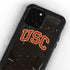 University of Southern California USC Logo Black Distressed iPhone 12 Pro Waterproof Case