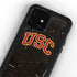 University of Southern California USC Logo Black Distressed iPhone 12 Waterproof Case