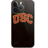 University of Southern California USC Logo Black Distressed iPhone 13 Pro Skin