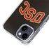 University of Southern California USC Logo Black Distressed iPhone 15 Plus MagSafe Case