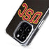 University of Southern California USC Logo Black Distressed iPhone 14 Pro Max MagSafe Case
