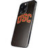 University of Southern California USC Logo Black Distressed iPhone 14 Pro Skin