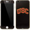 University of Southern California USC Logo Black Distressed iPhone 6/6s Skin