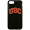 University of Southern California USC Logo Black Distressed iPhone 7 Pro Case
