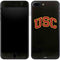 University of Southern California USC Logo Black Distressed iPhone 8 Plus Skin