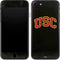 University of Southern California USC Logo Black Distressed iPhone 8 Skin