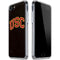 University of Southern California USC Logo Black Distressed iPhone SE (2nd & 3rd Gen) Clear Case