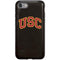 University of Southern California USC Logo Black Distressed iPhone SE (2nd & 3rd Gen) Pro Case