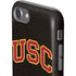 University of Southern California USC Logo Black Distressed iPhone SE (2nd & 3rd Gen) Pro Case