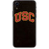 University of Southern California USC Logo Black Distressed iPhone XR Skin