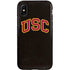 University of Southern California USC Logo Black Distressed iPhone XS Pro Case