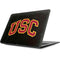 University of Southern California USC Logo Black Distressed Apple MacBook Skin