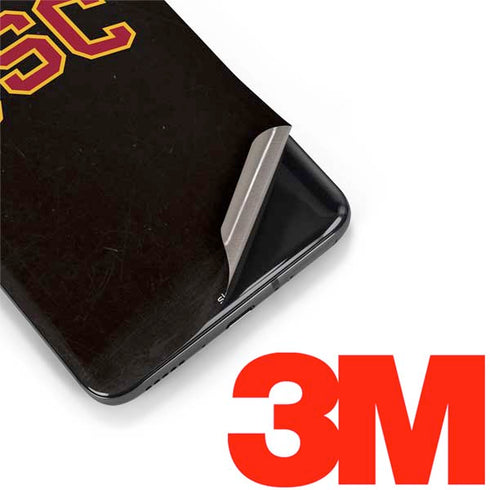 University of Southern California USC Logo Black Distressed OnePlus 7 Pro Skin