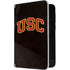 University of Southern California USC Logo Black Distressed Surface Duo Skin