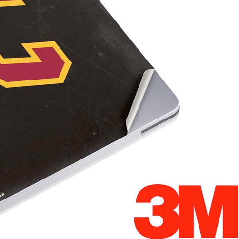 University of Southern California USC Logo Black Distressed Surface Laptop 3 13.5in Skin
