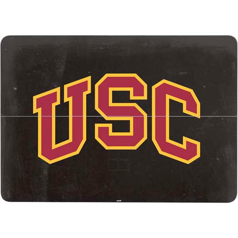 University of Southern California USC Logo Black Distressed Surface Laptop Studio Skin