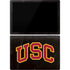 University of Southern California USC Logo Black Distressed Surface Pro 7 Skin