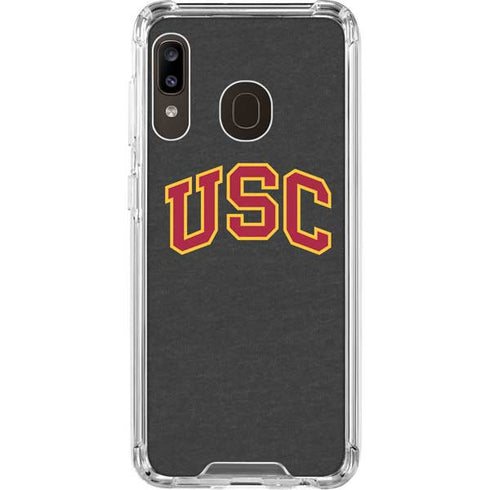 University of Southern California USC Official Logo Galaxy A30 Clear Case