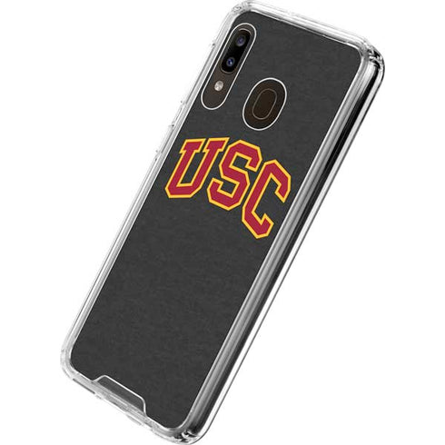 University of Southern California USC Official Logo Galaxy A30 Clear Case