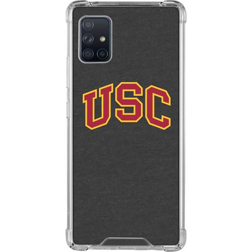 University of Southern California USC Official Logo Galaxy A51 5G Clear Case