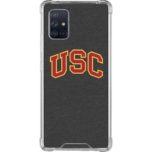 University of Southern California USC Official Logo Galaxy A71 5G Clear Case