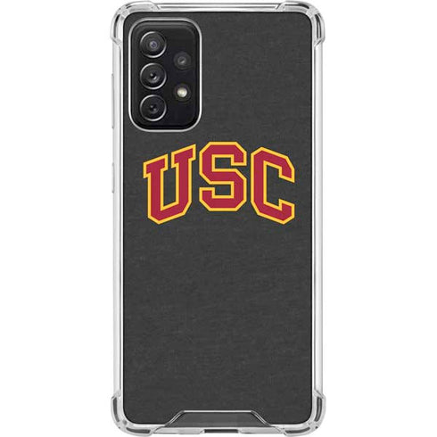 University of Southern California USC Official Logo Galaxy A72 5G Clear Case
