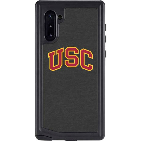 University of Southern California USC Official Logo Galaxy Note 10 Waterproof Case