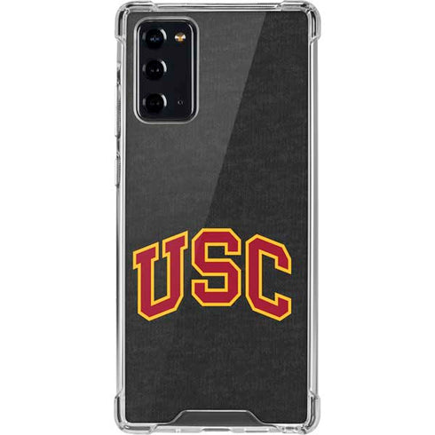 University of Southern California USC Official Logo Galaxy Note20 5G Clear Case