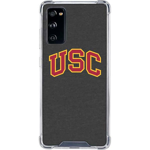 University of Southern California USC Official Logo Galaxy S20 FE Clear Case