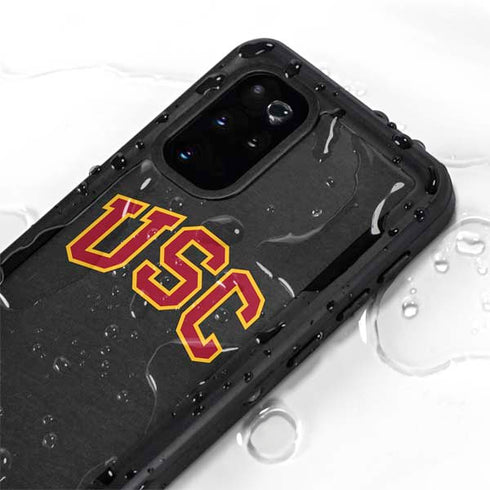 University of Southern California USC Official Logo Galaxy S20 Plus Waterproof Case