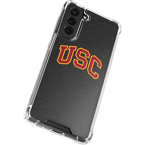 University of Southern California USC Official Logo Galaxy S21 FE Clear Case