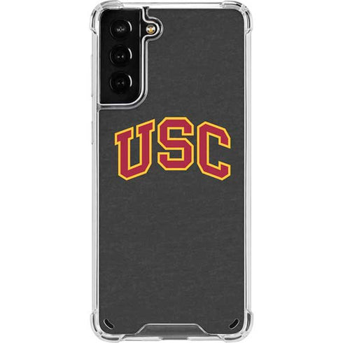 University of Southern California USC Official Logo Galaxy S21 Plus 5G Clear Case