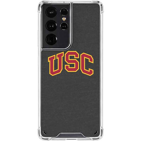 University of Southern California USC Official Logo Galaxy S21 Ultra 5G Clear Case