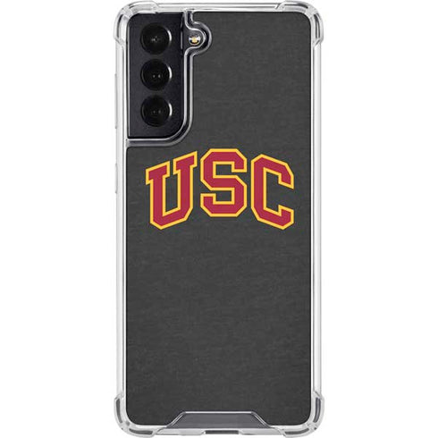 University of Southern California USC Official Logo Galaxy S22 Clear Case