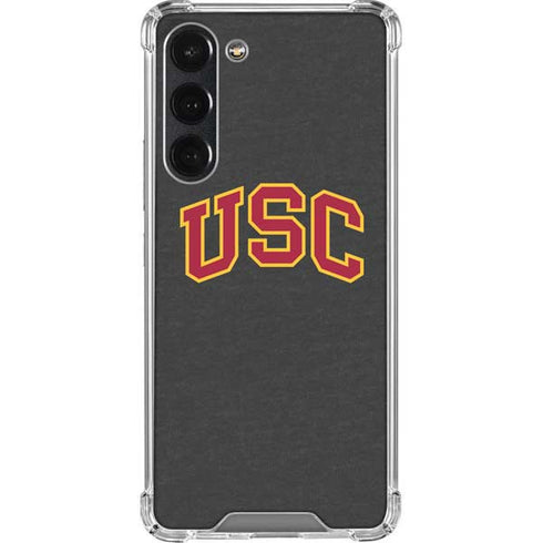 University of Southern California USC Official Logo Galaxy S23 Plus Clear Case