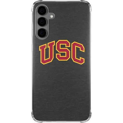 University of Southern California USC Official Logo Galaxy S24 Plus Clear Case