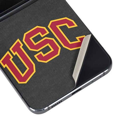 University of Southern California USC Official Logo Galaxy Z Flip5 5G Skin