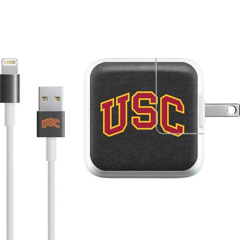 University of Southern California USC Official Logo iPad Charger (10W USB) Skin