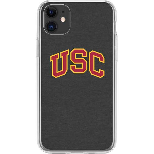 University of Southern California USC Official Logo iPhone 11 Clear Case