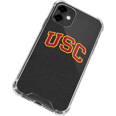 University of Southern California USC Official Logo iPhone 12 Clear Case