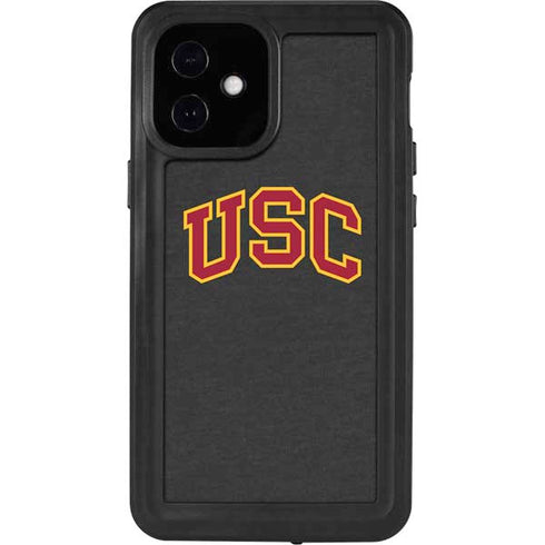 University of Southern California USC Official Logo iPhone 12 Mini Waterproof Case
