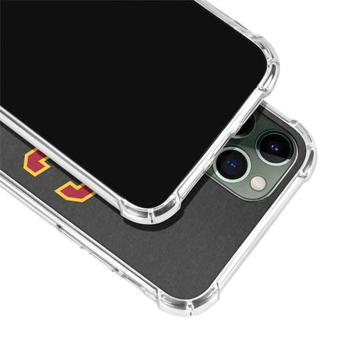 University of Southern California USC Official Logo iPhone 12 Pro Clear Case