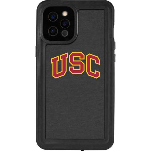 University of Southern California USC Official Logo iPhone 12 Pro Max Waterproof Case