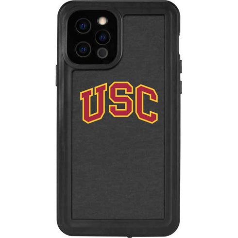 University of Southern California USC Official Logo iPhone 12 Pro Waterproof Case