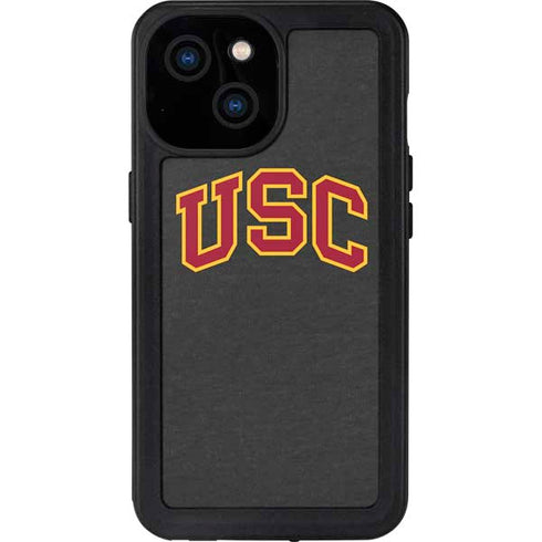 University of Southern California USC Official Logo iPhone 13 Mini Waterproof Case