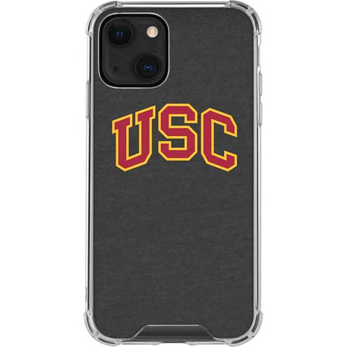 University of Southern California USC Official Logo iPhone 14 Clear Case