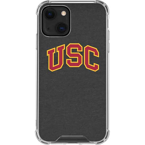 University of Southern California USC Official Logo iPhone 15 Plus Clear Case