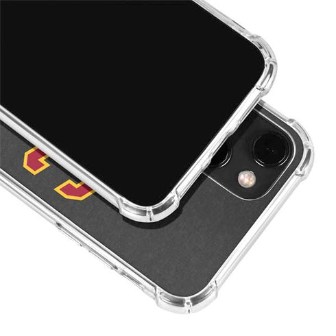 University of Southern California USC Official Logo iPhone 15 Plus Clear Case